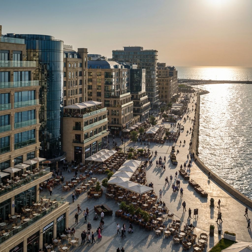 Baku Waterfront: New Tourist Hub Transforms Caspian Coastline